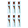 Basicare Hair Tail Comb 6 Pack Professional Styling and Sectioning Comb