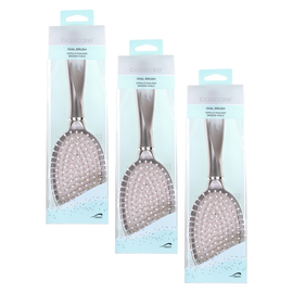 Basicare 3 Pack Oval Hair Brush 26cm Detangling Brush Bundle