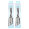 Basicare Vent Brush Black Twin Pack Blow Drying Styling Detangling