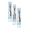 Basicare 26cm Styling Hair Brush Ball Tip Nylon Bristles Bundle of 3