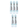 Basicare 26cm Styling Brush Ball Tip Nylon Bristles Bundle of 5
