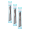 Basicare Round Radial Vent Brush 3 Pack Bundle Ball Tip Pins