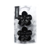 Basicare Black Flower Claw Hair Clip Pack Of 2