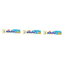 Nestle Milkybar White Chocolate Bar 44g x 42 Bundle of 3