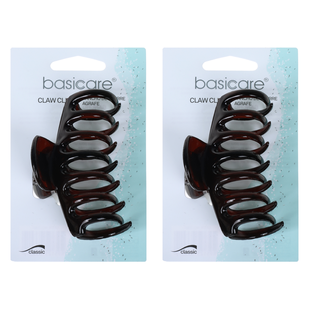 Basicare Claw Clip Shell Large 9cm x 2