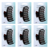 Basicare Claw Clip Shell Large 9cm Bundle of 6 Hair Clips
