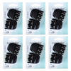 Basicare Claw Hair Clip Bundle of 6 Strong Durable Hair Clips