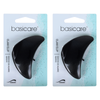 Basicare Iconoclass Claw Clip 7cm Black Strong Hold Hair Clip Pack of 2