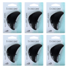 Basicare Claw Clip 7cm Black Strong Hold Hair Clip Bundle of 6