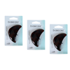 Basicare Claw Clip Green 7cm Strong Hold 3 Pack Hair Clip Bundle