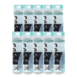 Basicare Self Holding Hair Rollers Large 4pcs 6cm x 4cm for Styling Bundle of 10