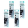 Basicare Self Holding Hair Rollers Large 4 Pack 6x4cm Bundle of 4