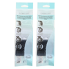 Basicare Self Holding Hair Rollers Small 8 Pack 6cm x 2cm Reusable