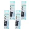 Basicare Self Holding Hair Rollers Small 8pcs Bundle of 4 6cm x 2cm