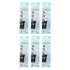 Basicare Self Holding Hair Rollers Small 8pc Pack Bundle of 6