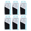 Basicare Round Elastic Hair Ties Black 48pcs Pack Bundle of 6