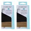 Basicare Multi Color Elastic Hair Bands Pack of 48 2mm Snag Free x 2