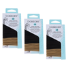 Basicare 3 Pack Multi Color Elastic Hair Bands 48pc 2mm Snag Free