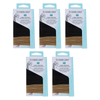 Basicare Multi Color Elastic Hair Bands 48 Pack Bundle of 5