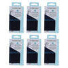 Basicare Round Elastic Hair Ties 22pcs Bundle of 6 Strong Snag Free