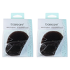 Basicare Bun Styler Kit Brown S/M with Elastic and Bobby Pins 2 Pack