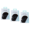 Basicare Bun Styler Kit Brown S M Bundle of 3 Hair Elastic Bobby Pins