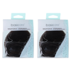 Basicare Bun Styler Kit Brown M/L Hair Elastic Bobby Pins Secure Hold x2