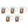 Basicare Blonde Large Snag Free Hair Bands 12 Pack Bundle of 5