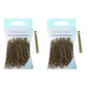 Basicare Blonde Bobby Pins 5cm 2 Pack 80 Pins Strong Secure Hair Clips