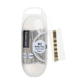 Basicare Blonde Bobby Pins 5cm 80 Pack Strong Secure Hair Styling Clips