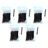 Basicare 5 Pack Black Bobby Pins 5cm 80 Pack Strong Durable Hair Clips