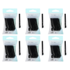 Basicare Bundle of 6 36 Pack Black Bobby Pins 6.2cm Medium Clips
