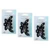Basicare Large Flower Claw Hair Clip 3 Pack Strong Hold Hair Accessory