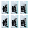 Basicare Large Flower Claw Hair Clip 6 Pack Strong Hold Hair Accessory