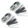 Basicare Black Hair Pins Large 7.5cm 24 Pack Strong Hold Ball Tip x 2