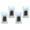 Basicare Brown Hair Pins Medium 5cm 30 Pack Bundle of 4
