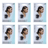Basicare Invisible Hair Net Brown Bundle of 6 Secure Discreet Hair Hold