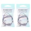 Basicare Long Lasting Elastic Hair Bands with Beads Pack of 2 Durable