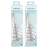 Basicare Shower Detangler Hairbrush Bundle 2 Pack Tangle Free