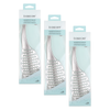Basicare Shower Detangler Hairbrush 3 Pack Tangle Free Smooth Detangling