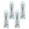 Basicare Helix Detangling Hairbrush Bundle 4 Pack Smooth Tangle Free