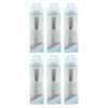 Basicare Helix Detangling Hairbrush 6 Pack Bundle Tangle Free Styling