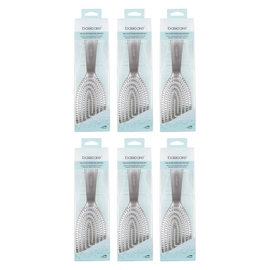 Basicare Helix Detangling Hairbrush 6 Pack Bundle Tangle Free Styling