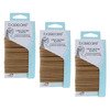Basicare Elastic Hair Ties 24 Pack Blonde 4mm Strong Hold Bundle of 3