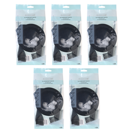 Basicare Hair Dye Kit 5 Pack Mixing Bowl Brush Comb for Home or Salon