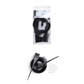 Basicare Hair Dye Kit With Mixing Bowl Brush And Comb For Home Or Salon