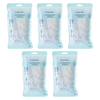 Basicare Hair Dyeing Kit Pack of 5 Cap Hook Needle Gloves for Salon Home