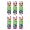 Basicare Elastic Hair Bands 2cm 50 Pack Assorted Colours Bundle of 6