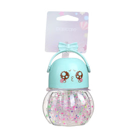 Basicare Clear Print Elastic Hair Bands 130 Pack Medium Snag Free Styling