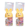 Basicare Pastel Elastic Hair Bands 260 Pack Small Snag Free Styling x 2